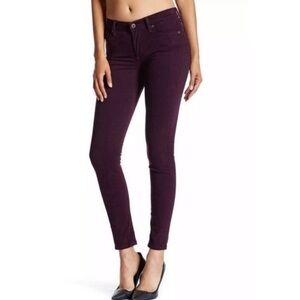 Lucky Brand Burgundy Brooke Legging Jean